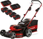 Einhell GE-CM 36/47 S HW Li (4 x Akkus + 2 Ladegeräte )